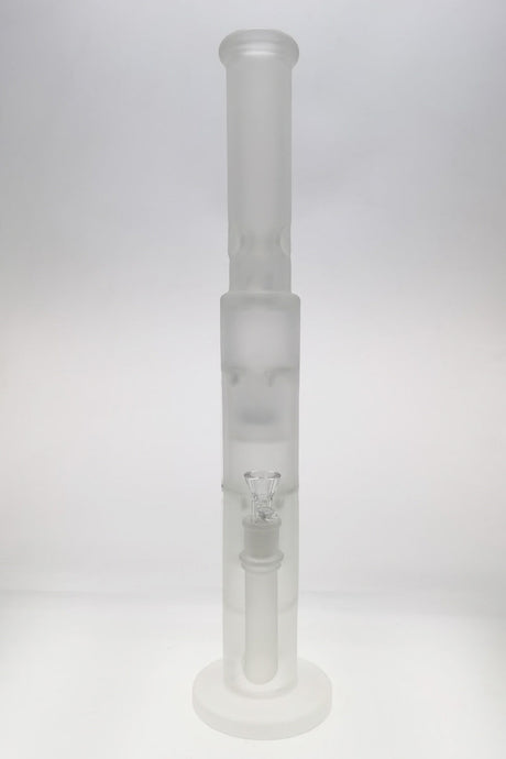 TAG 21" Bong with Triple Showerhead Percolator and Dome Splash Guard, Rasta Color, Front View
