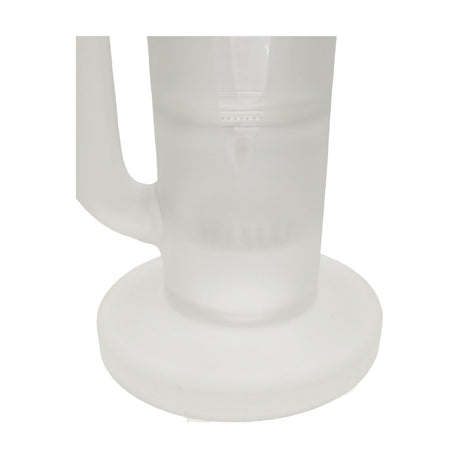 Close-up of TAG 21" Bong Base with Rasta Showerhead Percolators and Dome Guard