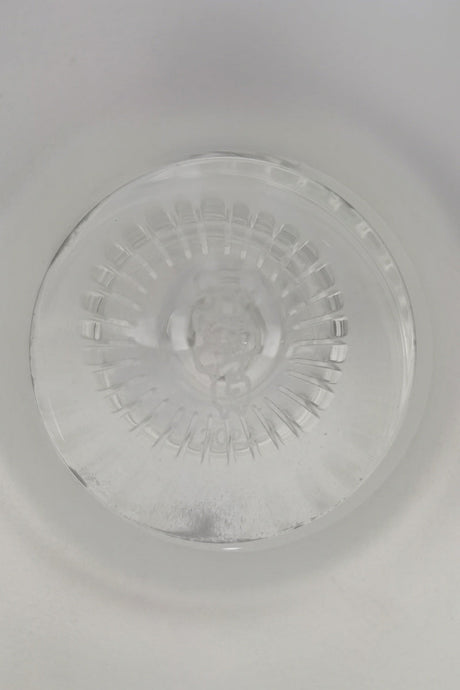 TAG 21" Bong with Triple Interior Showerhead Percolator Top View on White Background