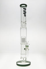 TAG 22" Double Honeycomb to 34 Arm Tree Bong, 50x7MM with 18MM Female Joint, Front View