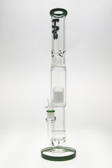 TAG 22" Double Honeycomb to Tree Percolator Bong Front View on White Background