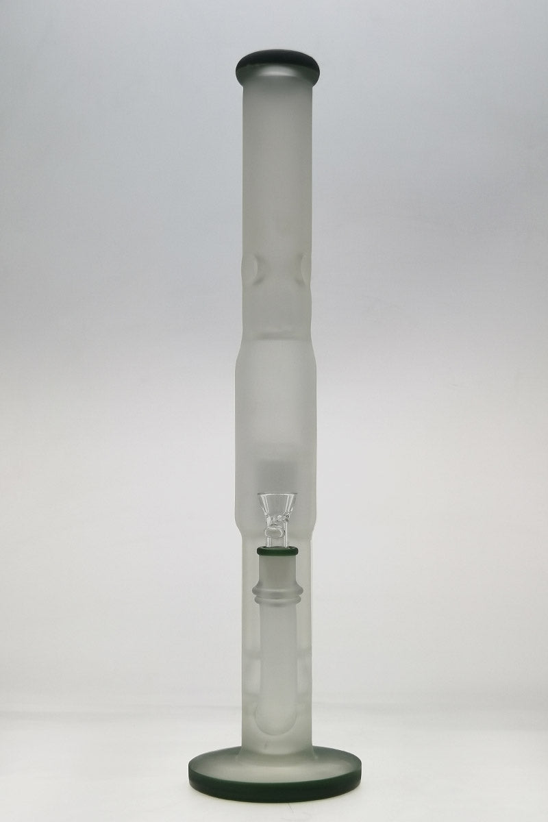TAG 22" Double Honeycomb to 34 Arm Tree Bong, 50x7MM, 18MM Female - Front View