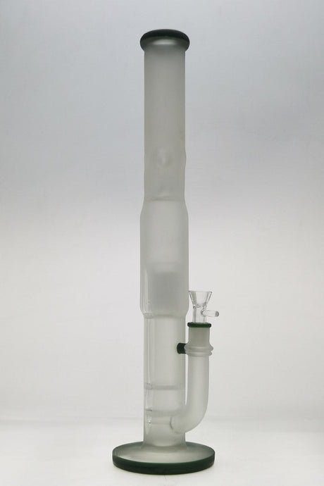 Thick Ass Glass 22" Bong with Dual Honeycomb & 34-Arm Tree Percolator, Front View
