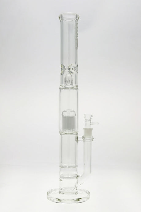 TAG 22" Double Honeycomb to Tree Percolator Bong, 50x7MM with 18MM Female Joint