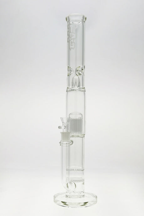 TAG 22" Double Honeycomb to 34 Arm Tree Bong, 50x7MM, 18MM Female Joint, Front View