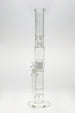 TAG 22" Double Honeycomb to 34 Arm Tree Bong, 50x7MM, 18MM Female Joint, Front View