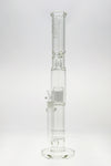TAG 22" Double Honeycomb to 34 Arm Tree Bong, 50x7MM, 18MM Female Joint, Front View