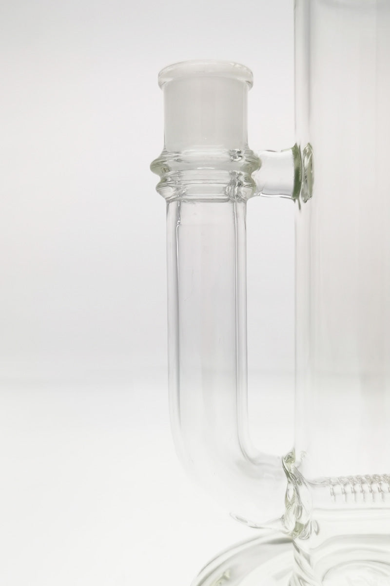 TAG - 22" Bong with Super Slit Multiplying Inline and 12 Arm Tree Percolator, 18MM Female Joint - Close-up