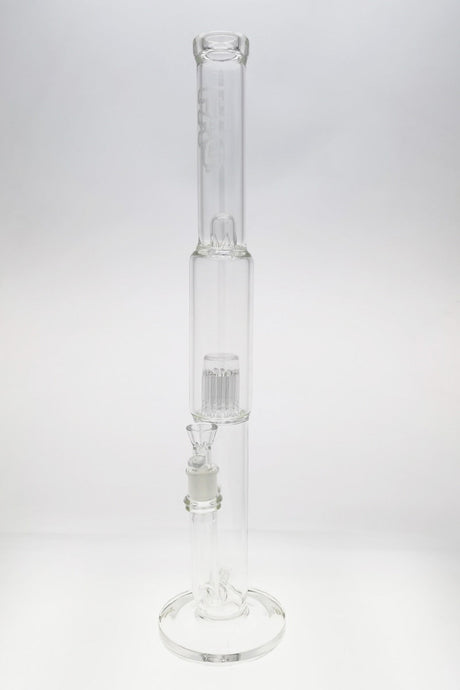 Thick Ass Glass 22" Bong with Super Slit Inline and 12 Arm Tree Percolator, Front View