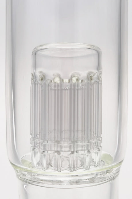 TAG 22" Clear Bong with Super Slit Inline Percolator and 12 Arm Tree Percolator, 4mm Thick