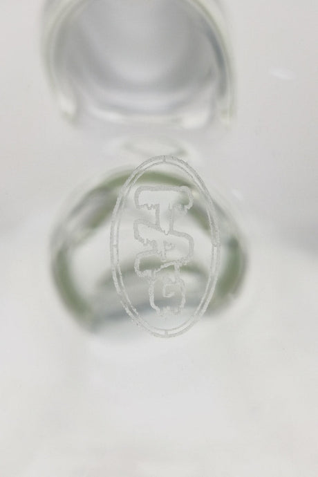 Thick Ass Glass 24" Beaker Bong Close-Up of 28/18MM Downstem, 9MM Thick Borosilicate