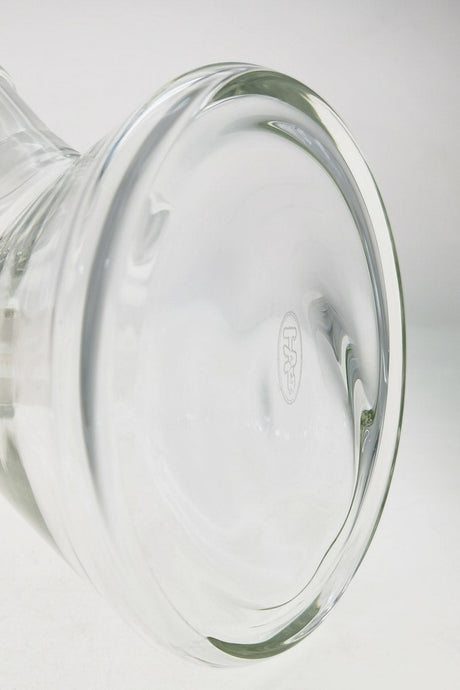 Close-up of TAG 24" Beaker Base 50x9MM with 28/18MM Downstem, Super Thick Borosilicate Glass