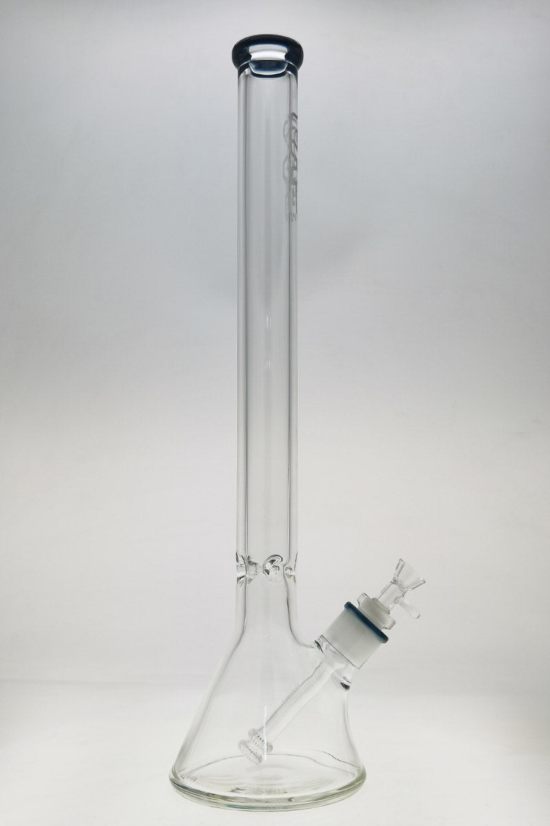TAG 24" Super Thick Beaker Bong with 28/18MM Downstem, Front View on White Background