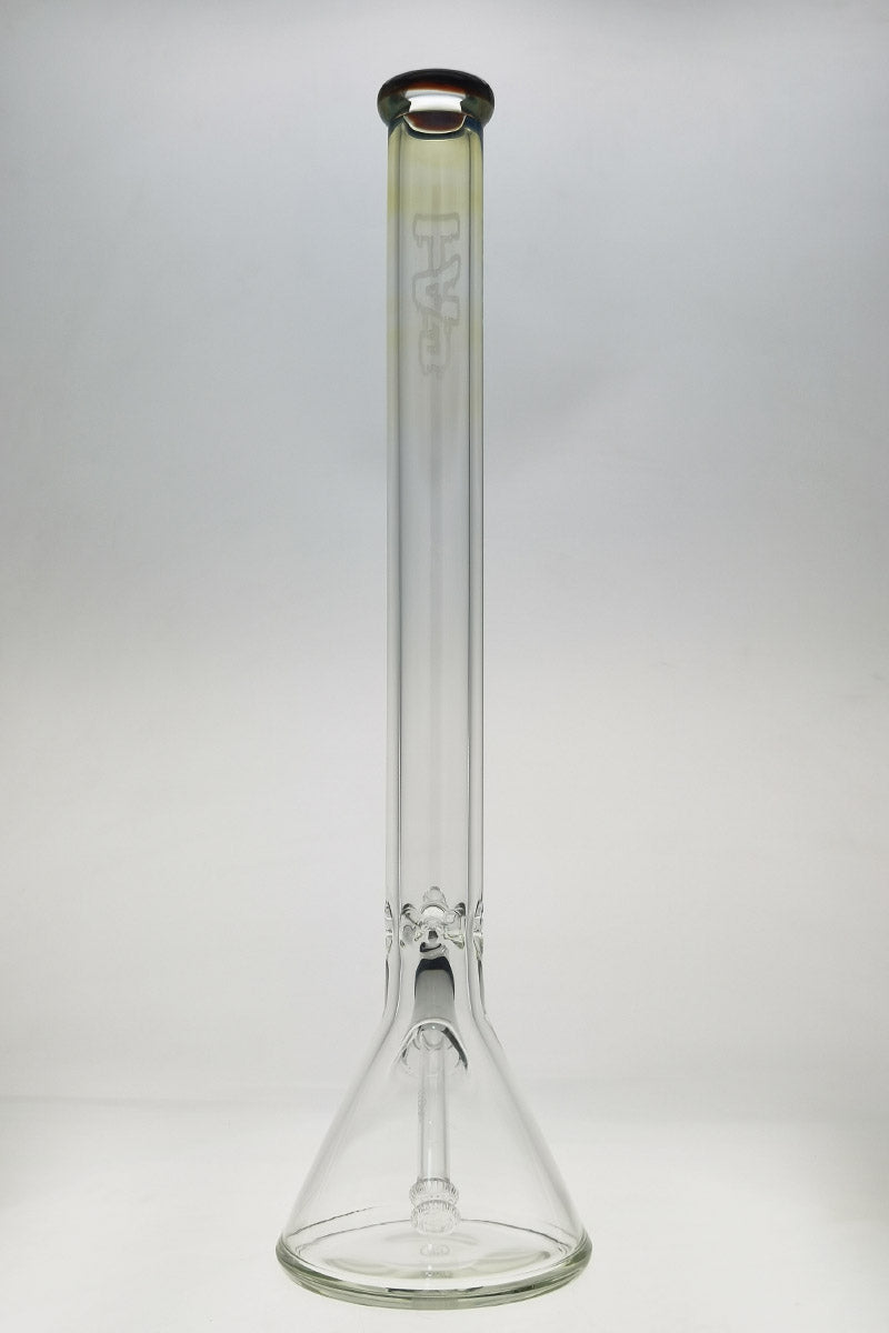 Thick Ass Glass 24" Beaker Bong 50x9MM, Super Thick with 28/18MM Downstem, Front View