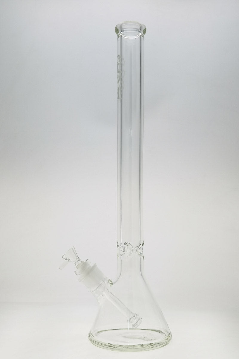 TAG - 24" Super Thick Beaker Bong with 28/18MM Downstem - Front View