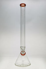 TAG 24" Super Thick Beaker Bong with Heavy Wall and 28/18MM Downstem - Front View