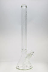 TAG 24" Super Thick Beaker Bong 50x9MM with Heavy Wall and 28/18MM Downstem - Front View