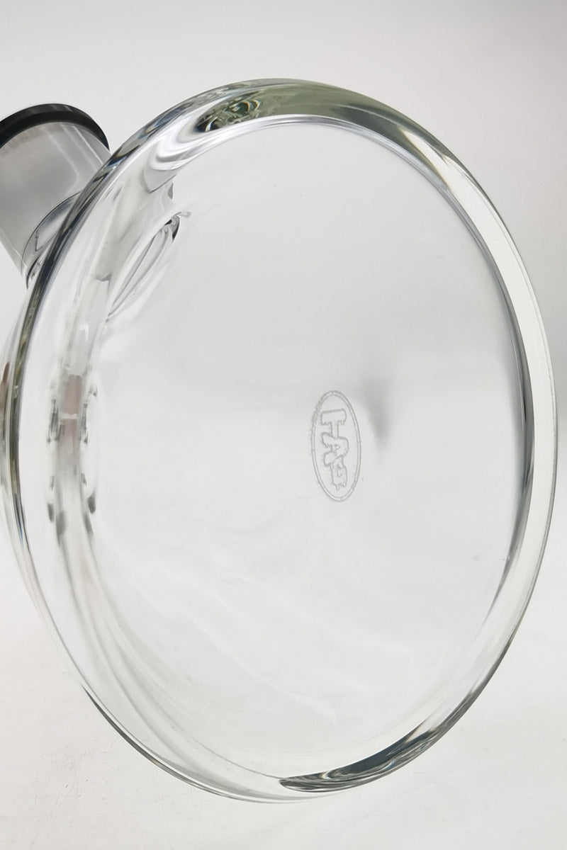 TAG 24" Super Thick Beaker Bottom Close-Up, 9mm Borosilicate Glass, 28/18MM Downstem