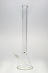 TAG 24" Super Thick Beaker Bong with 28/18MM Downstem Front View on White Background