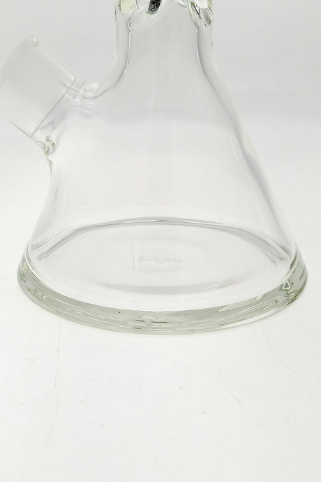 Close-up of TAG 24" Beaker Base 50x9MM showing the thick glass and 28/18MM downstem