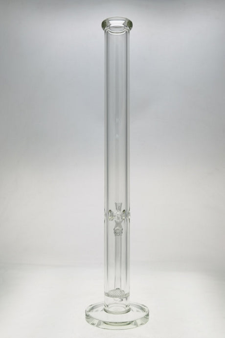 TAG 24" Straight Tube with Single Honeycomb Percolator, 18MM Female Joint, Front View