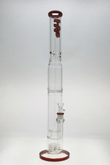 TAG 24" Bong with Super Slit Matrix and Inverted UFO Showerhead, 18MM Female Joint, Front View