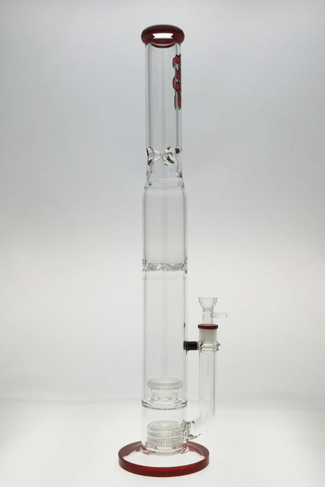 TAG 24" Bong with Super Slit Matrix and Inverted UFO Showerhead, 50x7MM, Front View
