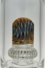 TAG 25" Bong with Double Honeycomb & Worked Double UFO Percolators, Close-Up