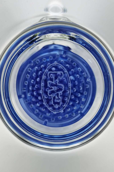 Top view of TAG 27" Bong with Octuple Honeycomb and Spinning Splash Guard, 50x7MM
