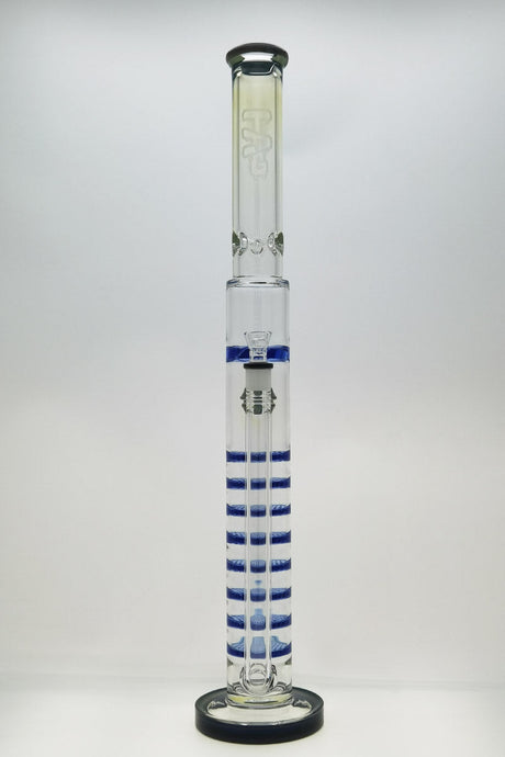 TAG 27" Octuple Honeycomb Bong with Spinning Splash Guard, 50x7MM, Front View