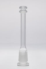 TAG Closed End Double UFO Downstem for Bongs, Quartz, 28mm to 18mm, Front View