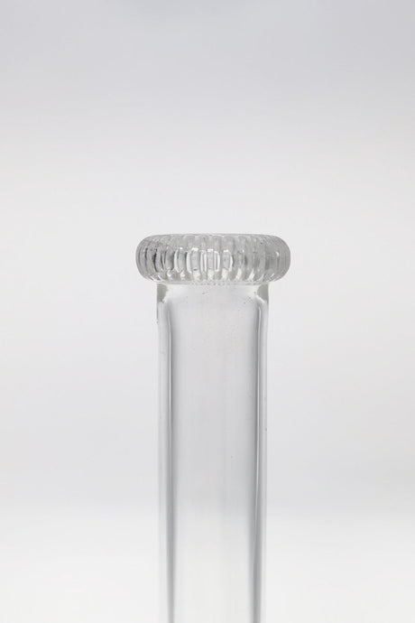 TAG 28/18MM Closed End Single UFO Downstem by Thick Ass Glass, clear view on white background