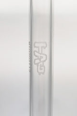 TAG 28/18MM Closed End Single UFO Downstem by Thick Ass Glass, clear view