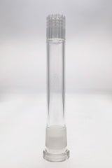 TAG 5.75" Quartz 12-Arm Tree Downstem for Bongs, 28mm to 18mm, Front View