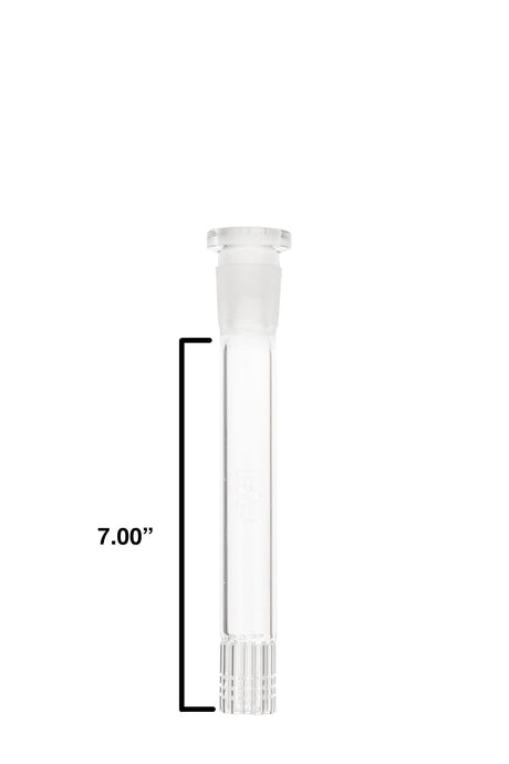 TAG 12-Arm Tree Quartz Downstem for Bongs, 28mm to 18mm, Front View on White Background
