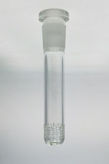 TAG Super Slit Downstem with 72 Holes for Bongs, Front View on Seamless White Background