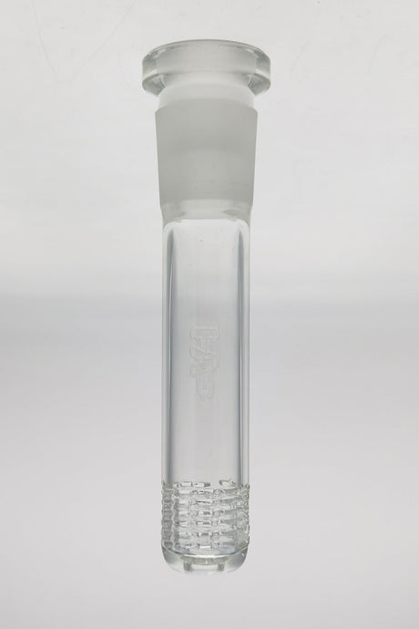 TAG Quartz 72 Hole Multiplying Downstem for Bongs, 28mm to 18mm, Front View