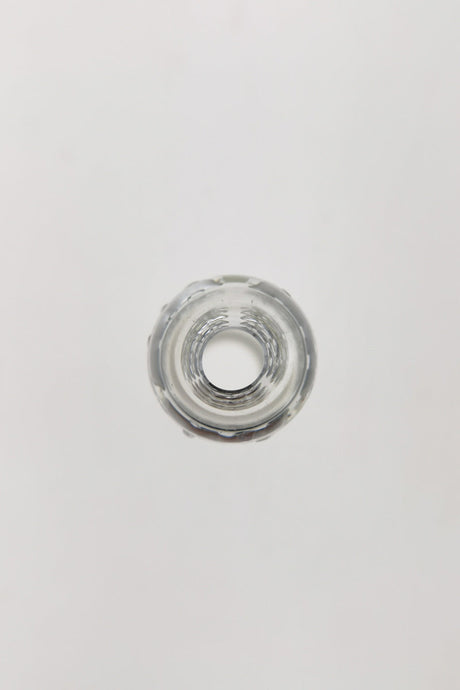 TAG Quartz Super Slit Downstem Top View for Bongs, 72 Hole Multiplying Design