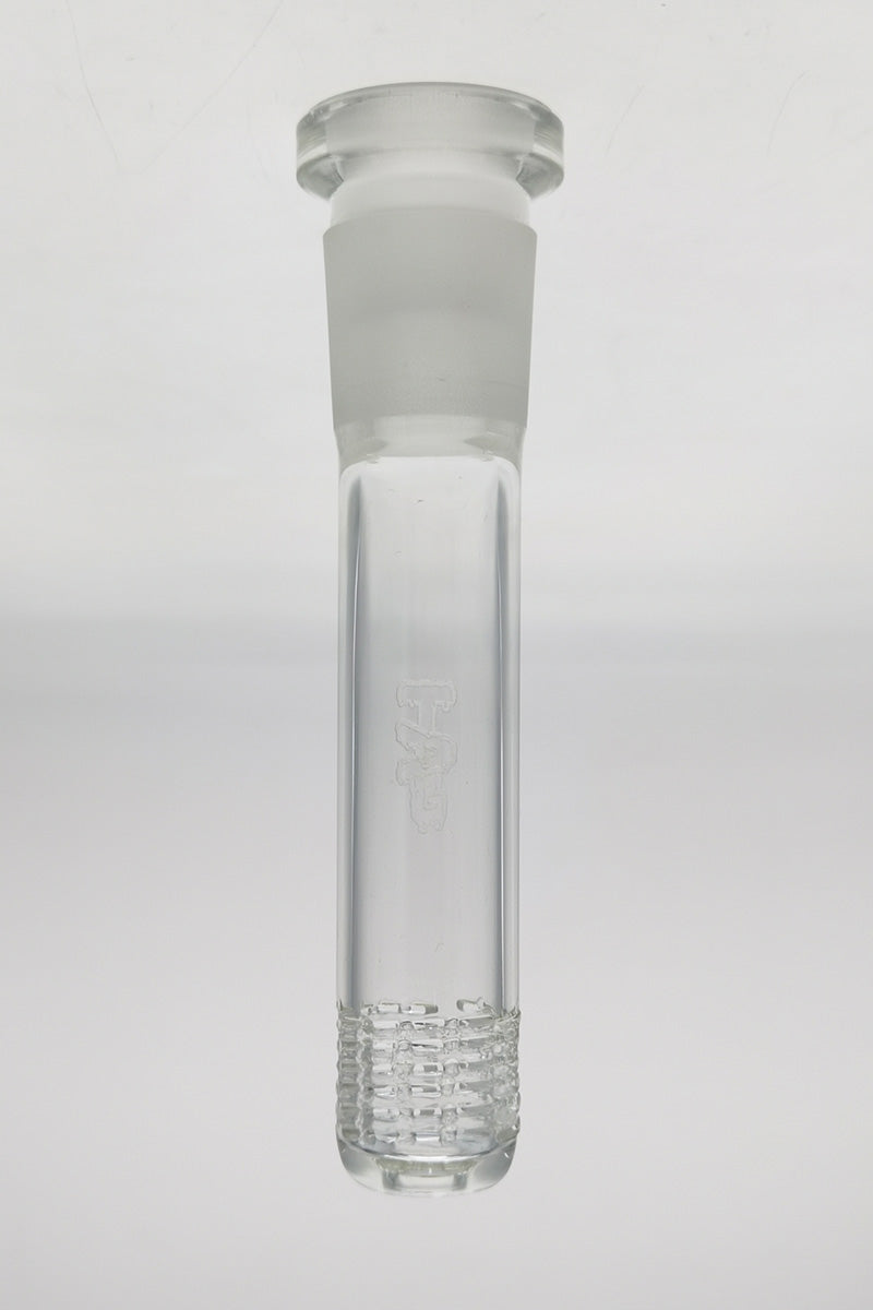 Thick Ass Glass 72 Hole Multiplying Super Slit Downstem for Bongs - Front View
