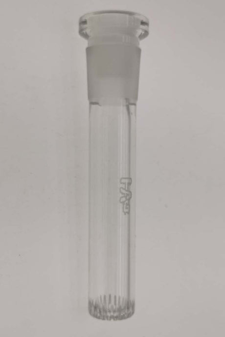 TAG Super Slit Showerhead Downstem for Bongs, 28mm to 18mm, Front View on White Background