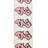 TAG 5-pack graffiti label stickers in pink on white background, vertical display