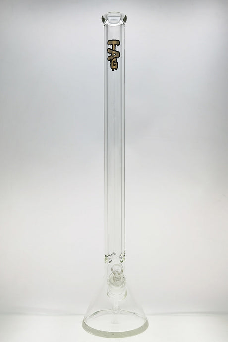 TAG Rasta Logo 30" Beaker Bong 9mm Thick Borosilicate Glass Front View