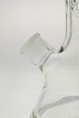 Close-up of TAG 30" Beaker Bong 50x9MM Rasta downstem in Borosilicate Glass