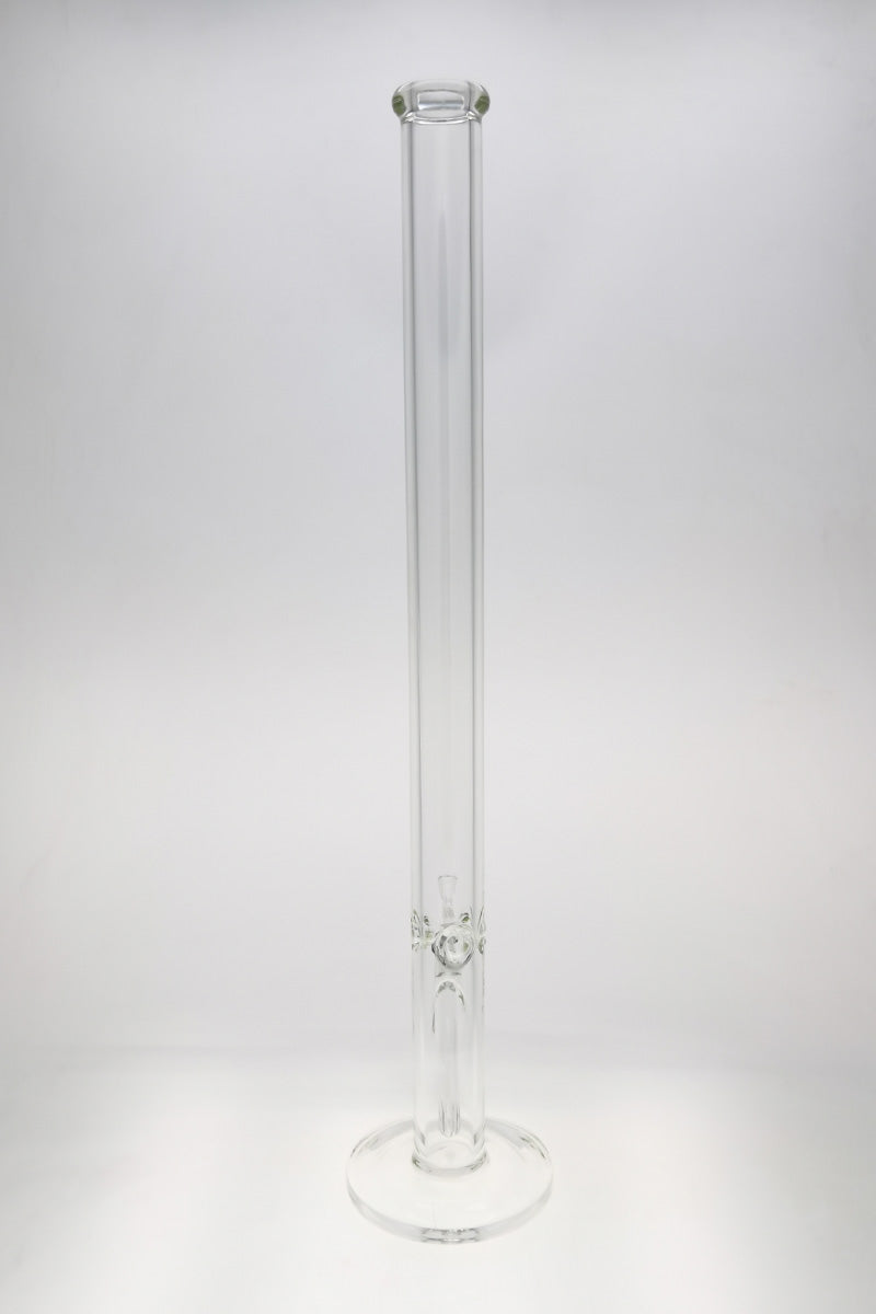 TAG 30" Straight Tube Bong, 50x9MM, Front View, with 18/14MM Downstem