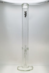 TAG 30" Straight Tube Bong with Thick 7mm Glass and 28/18mm Downstem, Front View