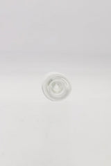 TAG - 3.25" Thick Glass Chillum Hand Pipe - Front View on White Background