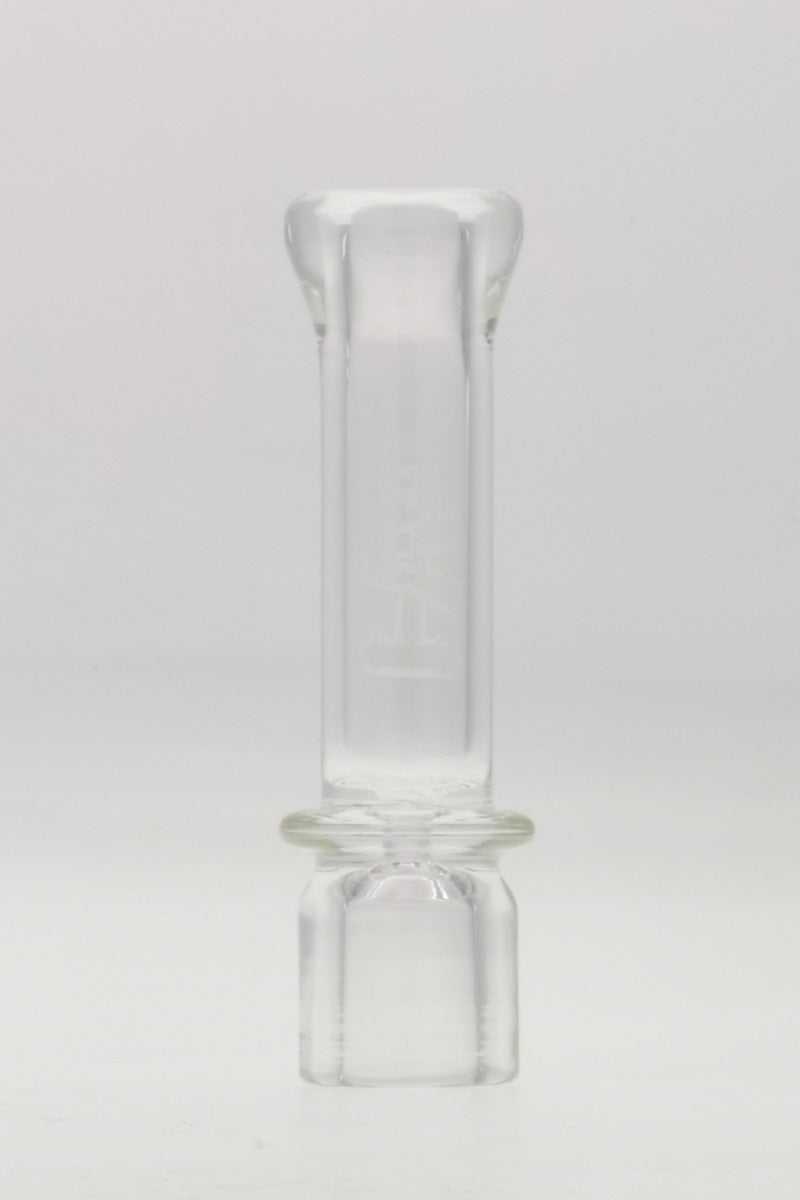 TAG - 3.25" Clear Glass Chillum Front View with Thick Ass Glass Logo