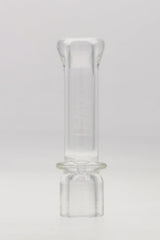 TAG - 3.25" Clear Glass Chillum Front View with Thick Ass Glass Logo