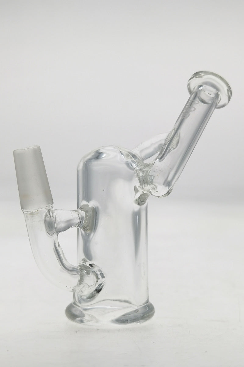 TAG 3.25" Pocket Rig with Natural Diffuser, 25x4MM Glass, 10MM Male Joint, Front View