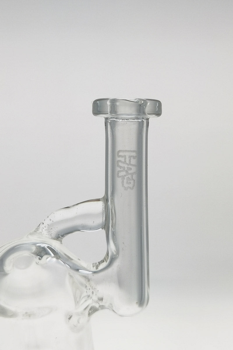 TAG 3.25" Natural Diffusing Pocket Rig by Thick Ass Glass, 25x4MM with 10MM Male Joint